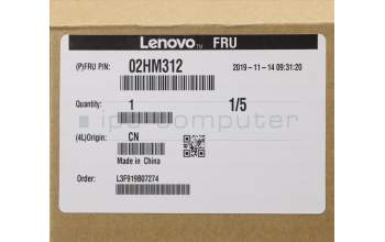 Lenovo 02HM312 MECH_ASM Ccov,BUL,BLKBD,FPR,BK,SRX
