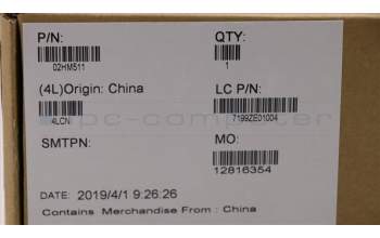 Lenovo 02HM511 FRU ANTENNA kit WLAN Speed