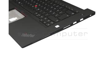 02HM989 Original Lenovo Tastatur inkl. Topcase DE (deutsch) schwarz/schwarz mit Backlight und Mouse-Stick