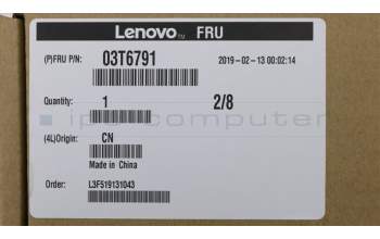Lenovo 03T6791 FRU, 29-in-1 Media Card Reader, USB 3.0