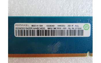 Lenovo 03T7219 Arbeitsspeicher UDIMM 8GB DDR3 1600MHz