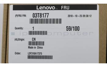 Lenovo CABLE Second Serial Port Cable 250mm für Lenovo ThinkCentre E73 (10AS)