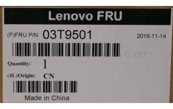 Lenovo 03T9501 BEZEL MECH_ASM,20L,Front beze