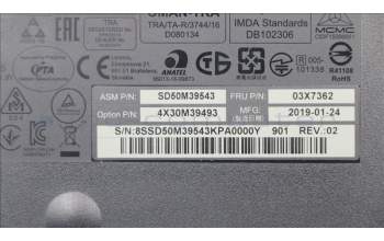 Lenovo 03X7362 Lenovo Essential Funktastatur, Thailand