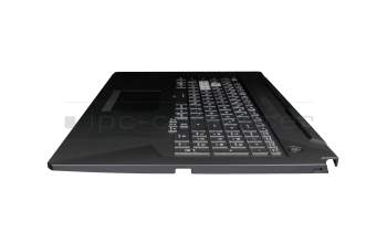 04060-01200000 Original Asus Tastatur inkl. Topcase DE (deutsch) schwarz/transparent/schwarz mit Backlight