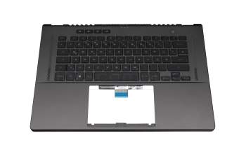 04072-03970000 Original Asus Tastatur inkl. Topcase DE (deutsch) schwarz/grau mit Backlight