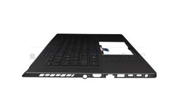 04072-03970000 Original Asus Tastatur inkl. Topcase DE (deutsch) schwarz/grau mit Backlight