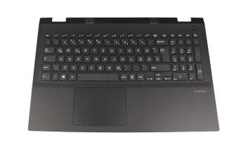 04A1-00K6100 Original Medion Tastatur inkl. Topcase DE (deutsch) schwarz/schwarz