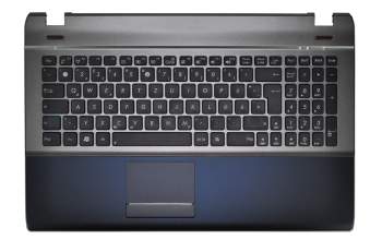 04GNZ51KGE00-1 Original Asus Tastatur inkl. Topcase DE (deutsch) schwarz/anthrazit