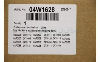 Lenovo 04W1628 MECHA FRU BaseCoverAsm Taiwan65W