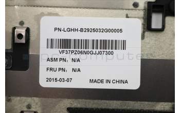 Lenovo 04W1628 MECHA FRU BaseCoverAsm Taiwan65W
