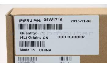 Lenovo 04W1716 FRU HDD Rubber 7.0mm