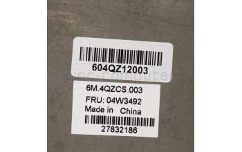 Lenovo 04W3492 MECHA FRU Base Cover ASM ROW