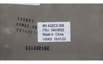 Lenovo 04W3502 MECHA FRU Base Cover ASM TB T9