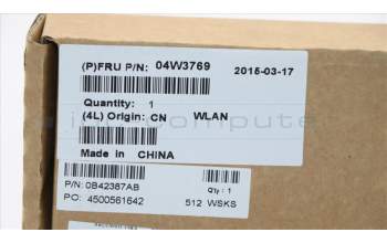 Lenovo 04W3769 WLAN INTEL WIRELESS-N 8205 TAYLOR PEAK