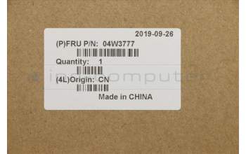 Lenovo 04W3777 Wireless Wireless,CMB,IN,JP2 HMC NEC