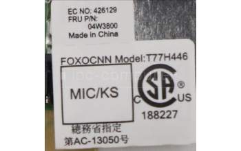 Lenovo 04W3800 FRU FXN NFC No Antenna