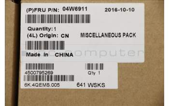 Lenovo 04W6911 FRU Tape KIT
