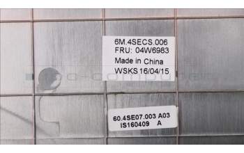 Lenovo 04W6983 FRU Base Cover 14W ROW