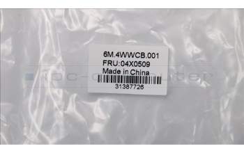 Lenovo 04X0509 FRU DC-in Cable