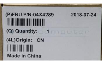 Lenovo 04X4289 FRU card reader w/FFC