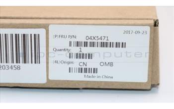 Lenovo 04X5471 BEZEL KBD UMA FPR NFC