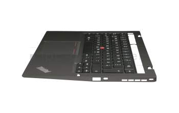 04X6500 Original Lenovo Tastatur inkl. Topcase DE (deutsch) schwarz/schwarz mit Backlight und Mouse-Stick
