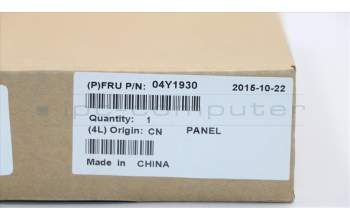Lenovo 04Y1930 Rear Cover