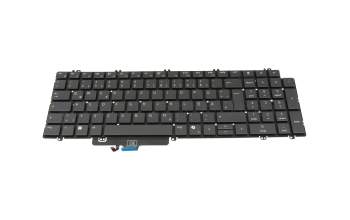 07FGP5 Dell Tastatur DE (deutsch) grau mit Backlight