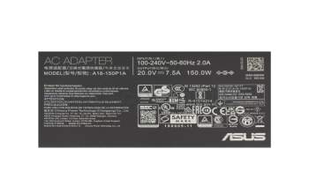 0A001-00081800 Original Asus Netzteil 150,0 Watt eckige Bauform ROG-Logo