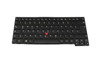 0C02265 Original Lenovo Tastatur DE (deutsch) schwarz mit Mouse-Stick