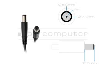 0CFWH2 Original Dell Netzteil 65,0 Watt slime Bauform