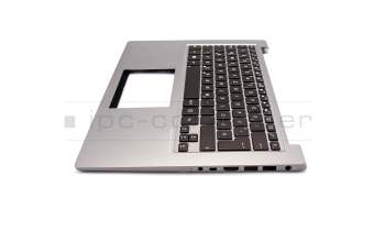 0K05-000C000 Original Asus Tastatur inkl. Topcase DE (deutsch) schwarz/silber mit Backlight
