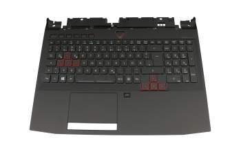 0KN0-EX2GE12 Original Acer Tastatur inkl. Topcase DE (deutsch) schwarz/schwarz mit Backlight