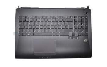 0KN0-P41IT1213 Original Asus Tastatur inkl. Topcase IT (italienisch) schwarz/schwarz mit Backlight