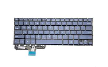 0KN0-QD1UI13 Original Protek Tastatur US (englisch) blau