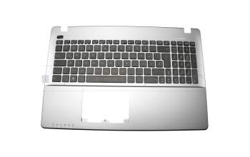 0KN0-RG1GE11 Original Pegatron Tastatur inkl. Topcase DE (deutsch) schwarz/silber