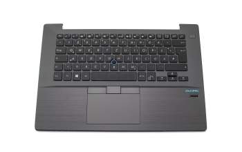 0KN0-TE1GE12 Original Pega Tastatur inkl. Topcase DE (deutsch) schwarz/schwarz mit Backlight und Mouse-Stick