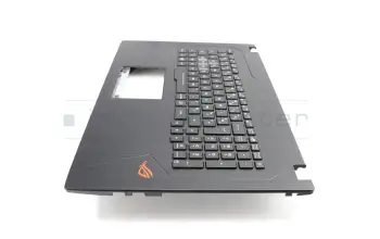 0KN1-0B4FR21 Original Pega Tastatur inkl. Topcase FR (französisch) schwarz/schwarz mit Backlight RGB