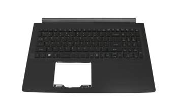 0KN1-0T2UI13 Original Acer Tastatur inkl. Topcase US (englisch) schwarz/schwarz mit Backlight