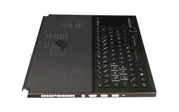 0KN1-161GE21 Original Pega Tastatur inkl. Topcase DE (deutsch) schwarz/schwarz mit Backlight