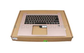 0KN1-202GE11 Original Acer Tastatur inkl. Topcase DE (deutsch) schwarz/pink mit Backlight