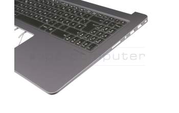 0KN1-291GE32 Original Pega Tastatur inkl. Topcase DE (deutsch) schwarz/grau mit Backlight