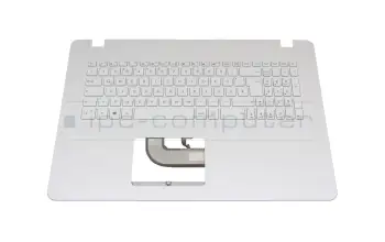 0KN1-2R3GE1218515020235 Original Asus Tastatur inkl. Topcase DE (deutsch) weiß/weiß