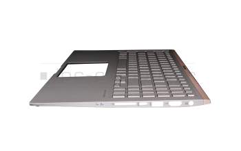 0KN1-622SF16 Original Pegatron Tastatur inkl. Topcase SF (schweiz-französisch) silber/silber mit Backlight