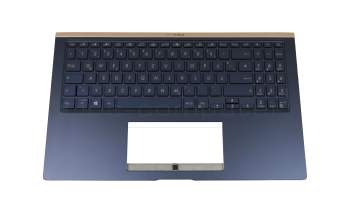 0KN1-9D2GE16 Original Pegatron Tastatur inkl. Topcase DE (deutsch) blau/blau mit Backlight