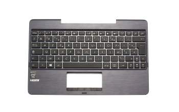 0KNB0-0107FR00 Original Asus Tastatur inkl. Topcase FR (französisch) schwarz/anthrazit