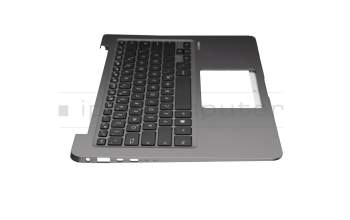 0KNB0-212FGE00 Original Asus Tastatur inkl. Topcase DE (deutsch) schwarz/grau