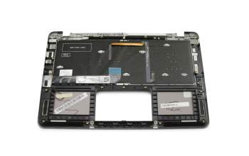 0KNB0-2625GE00 Original Wistron Tastatur inkl. Topcase DE (deutsch) schwarz/grau mit Backlight