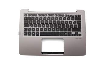 0KNB0-2632GE00 Original Asus Tastatur inkl. Topcase DE (deutsch) schwarz/silber mit Backlight